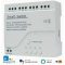 WiFi 4-csatornás intelligens kapcsoló modul AC 85-250V működtetéssel (Fehér)